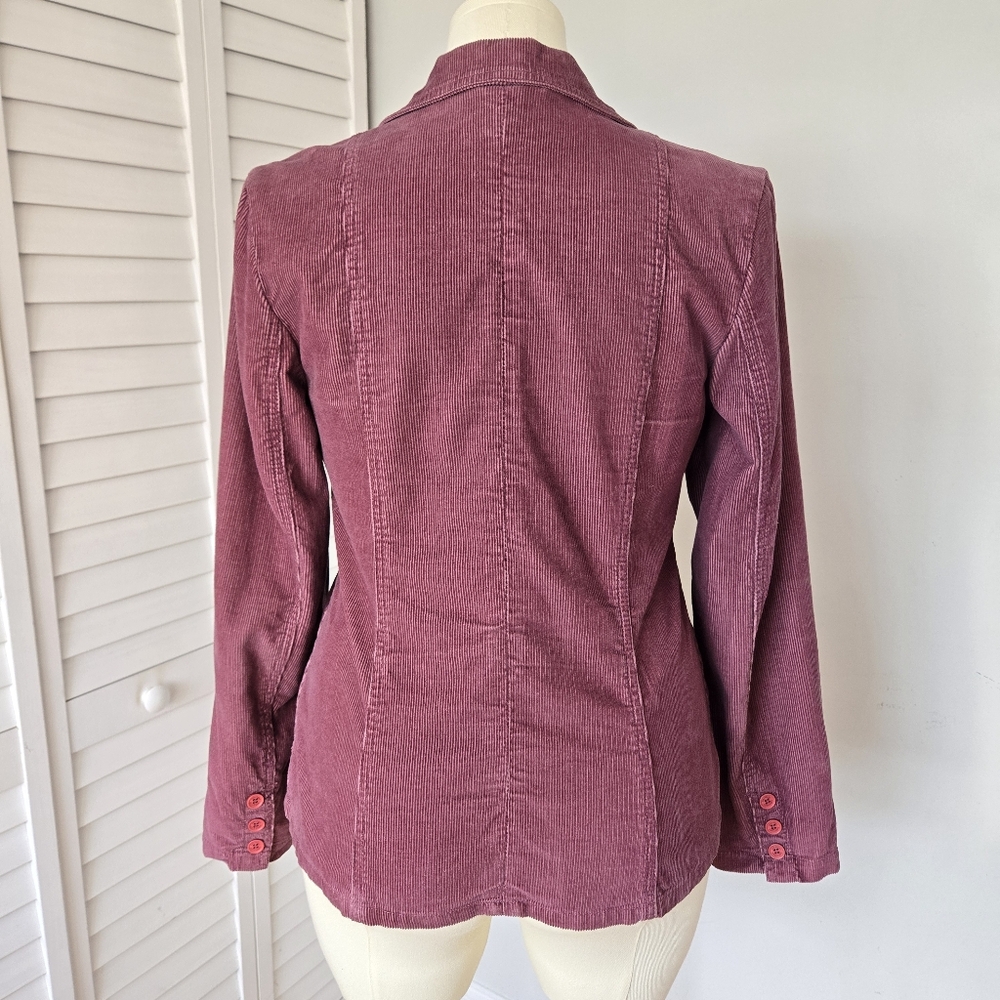 American Exchange Mauve Corduroy Blazer - Picture 4 of 8